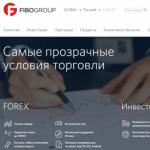 Форекс брокер FIBO Group (Фибо Групп) Способы внесения и снятия денег